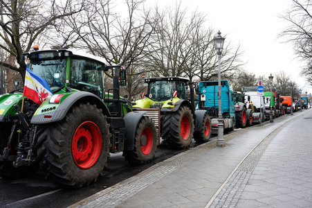 Bauernproteste in Berlin