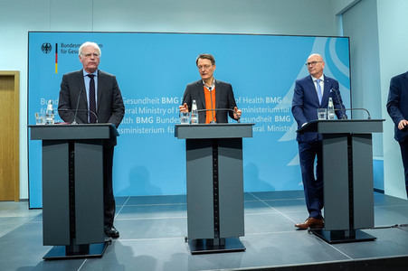 Gespräch von Karl Lauterbach mit den Kommunalen Spitzenverbänden in Berlin