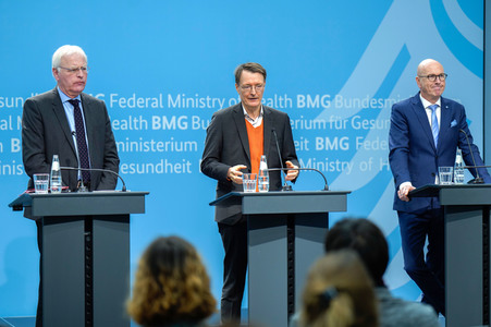 Gespräch von Karl Lauterbach mit den Kommunalen Spitzenverbänden in Berlin