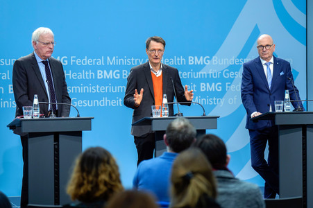 Gespräch von Karl Lauterbach mit den Kommunalen Spitzenverbänden in Berlin