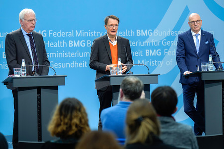 Gespräch von Karl Lauterbach mit den Kommunalen Spitzenverbänden in Berlin
