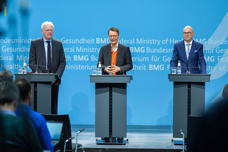 Gespräch von Karl Lauterbach mit den Kommunalen Spitzenverbänden in Berlin