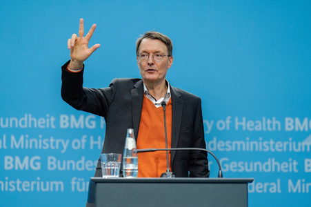 Gespräch von Karl Lauterbach mit den Kommunalen Spitzenverbänden in Berlin