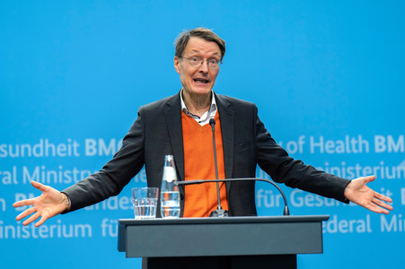 Gespräch von Karl Lauterbach mit den Kommunalen Spitzenverbänden in Berlin