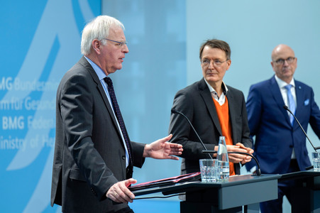Gespräch von Karl Lauterbach mit den Kommunalen Spitzenverbänden in Berlin