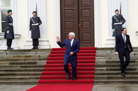 Empfang von Nataša Pirc Musar im Schloss Bellevue in Berlin