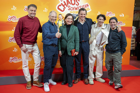 Filmpremiere 'Die Chaosschwestern und Pinguin Paul' in München