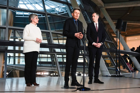 Statements der Fraktionsvorsitzenden der Koalition in Berlin