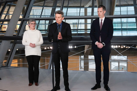 Statements der Fraktionsvorsitzenden der Koalition in Berlin