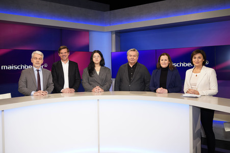 Talkshow 'maischberger' in Berlin