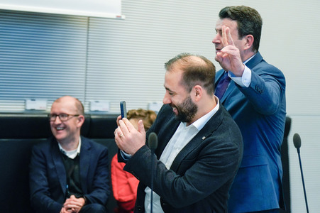 Fraktionssitzung der SPD-Bundestagsfraktion in Berlin