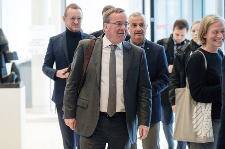 Fraktionssitzung der SPD-Bundestagsfraktion in Berlin