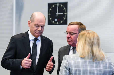 Fraktionssitzung der SPD-Bundestagsfraktion in Berlin