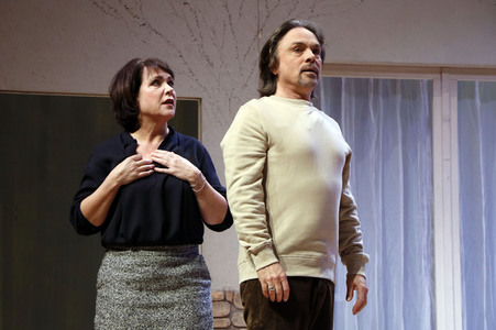 Theaterprobe 'Das Huhn auf dem Rücken' in Berlin