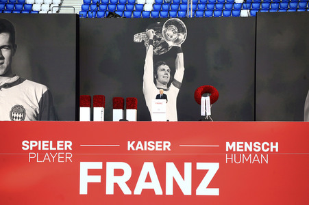 Gedenkfeier für Franz Beckenbauer in München