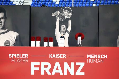 Gedenkfeier für Franz Beckenbauer in München