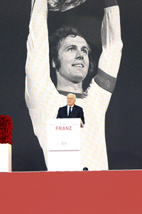 Gedenkfeier für Franz Beckenbauer in München