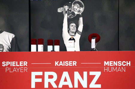 Gedenkfeier für Franz Beckenbauer in München