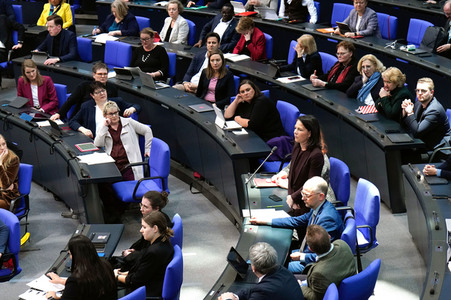 147. Sitzung des Deutschen Bundestages in Berlin