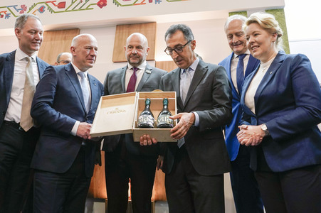 Eröffnungsrundgang zur Internationalen Grünen Woche 2024 in Berlin