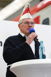 Präsentation der Karnevals S-Bahn für die Session 2024 in Köln
