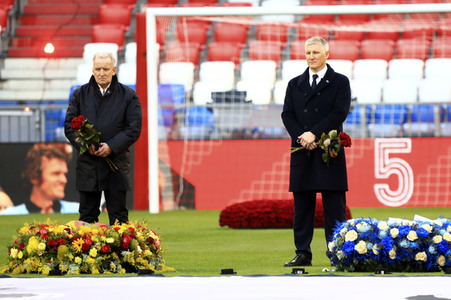 Gedenkfeier für Franz Beckenbauer in München