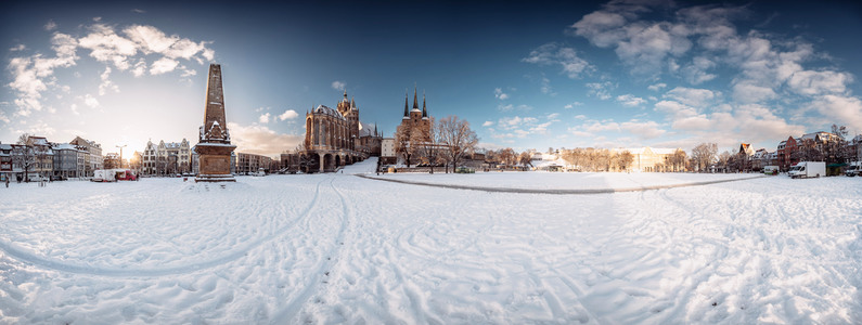 Winter in Erfurt