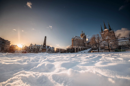 Winter in Erfurt