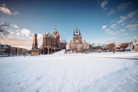 Winter in Erfurt