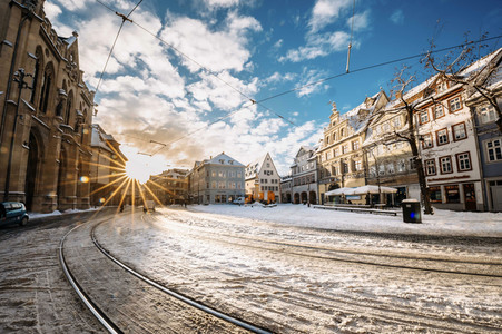 Winter in Erfurt