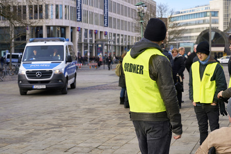 Demonstration gegen Rechtsextremismus in Hannover