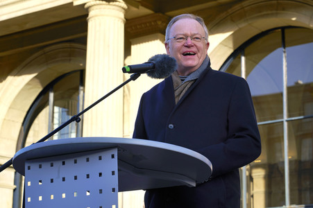 Demonstration gegen Rechtsextremismus in Hannover