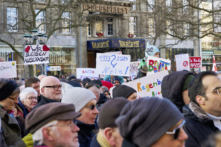 Demonstration gegen Rechtsextremismus in Hannover