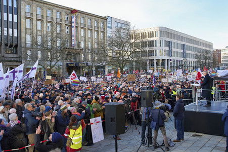 Demonstration gegen Rechtsextremismus in Hannover