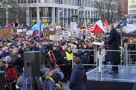 Demonstration gegen Rechtsextremismus in Hannover
