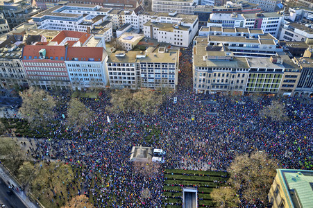 Demonstration gegen Rechtsextremismus in Hannover