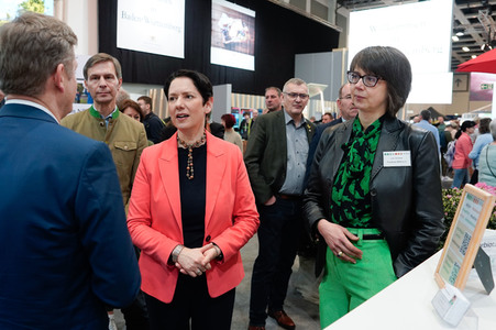 Eröffnungsrundgang zur Internationalen Grünen Woche 2024 in Berlin