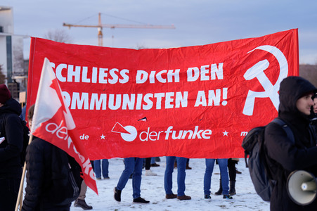 Demonstration gegen Rechtsextremismus in Berlin