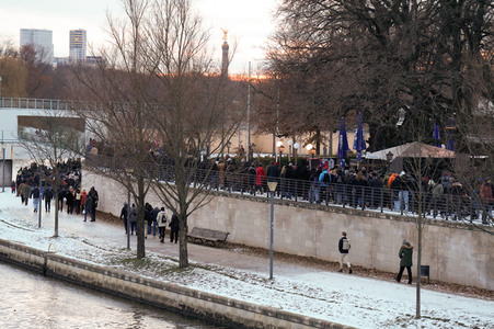 Demonstration gegen Rechtsextremismus in Berlin