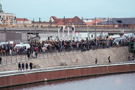 Demonstration gegen Rechtsextremismus in Berlin