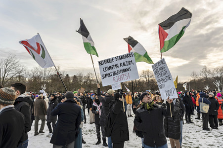 Demonstration gegen Rechtsextremismus in Berlin