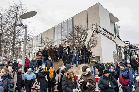 Demonstration gegen Rechtsextremismus in Berlin