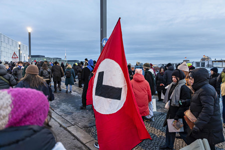 Demonstration gegen Rechtsextremismus in Berlin