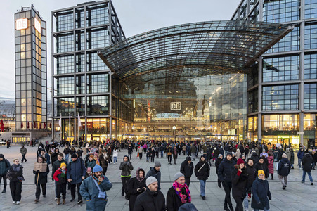 Demonstration gegen Rechtsextremismus in Berlin