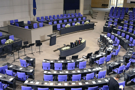 Trauerstaatsakt für den verstorbenen Bundestagspräsidenten a.D. Wolfgang Schäuble in Berlin