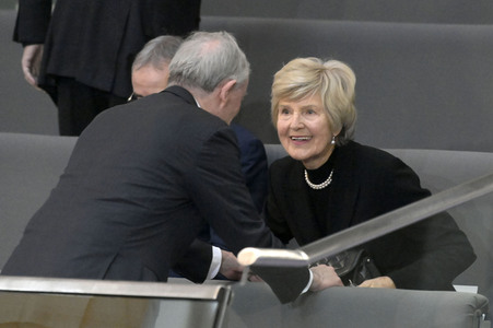 Trauerstaatsakt für den verstorbenen Bundestagspräsidenten a.D. Wolfgang Schäuble in Berlin