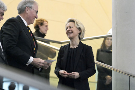 Trauerstaatsakt für den verstorbenen Bundestagspräsidenten a.D. Wolfgang Schäuble in Berlin