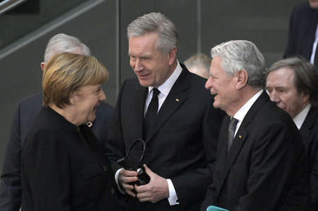 Trauerstaatsakt für den verstorbenen Bundestagspräsidenten a.D. Wolfgang Schäuble in Berlin