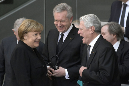 Trauerstaatsakt für den verstorbenen Bundestagspräsidenten a.D. Wolfgang Schäuble in Berlin