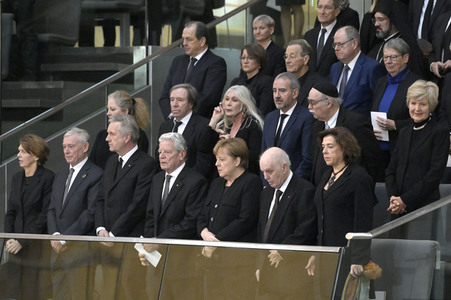 Trauerstaatsakt für den verstorbenen Bundestagspräsidenten a.D. Wolfgang Schäuble in Berlin